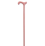 WOOD PASTEL COLORED DERBY CANE-PALE PINK - CANES